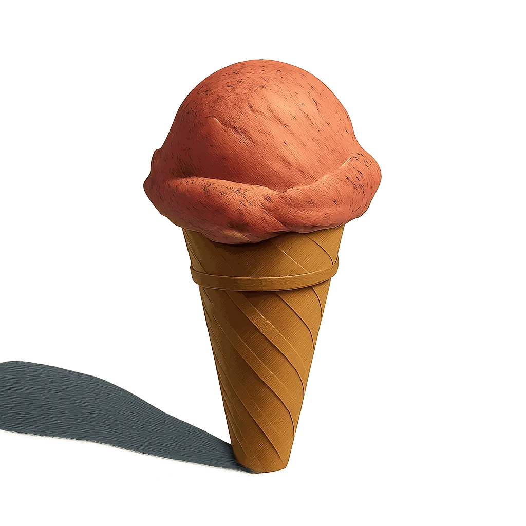 Strawberry ice cream